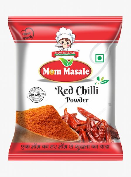 Mom Masale Red Chilli Powder retail pack