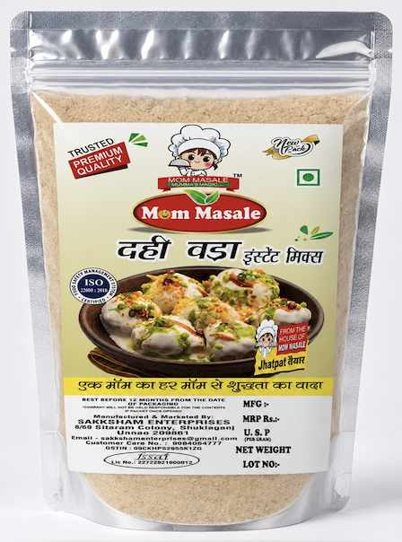 Mom Masale Instant Dahi Bada Mix retail pack