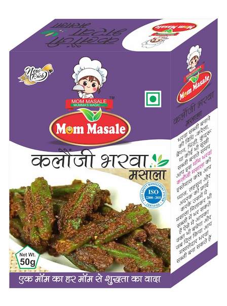Mom Masale Kalonji Bharwa Masala retail pack