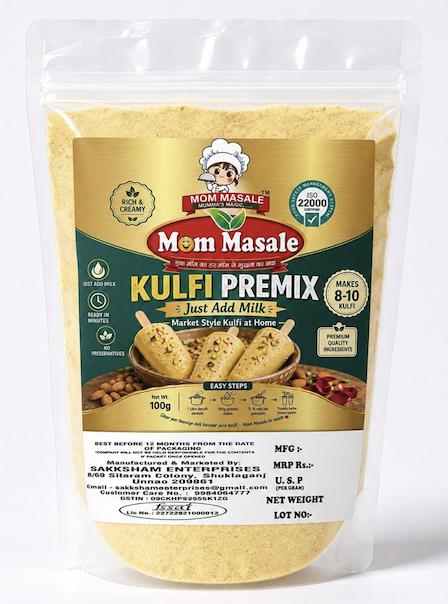 Mom Masale Kulfi Premix retail pack