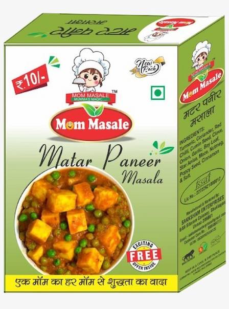 Mom Masale Matar Paneer Masala retail pack