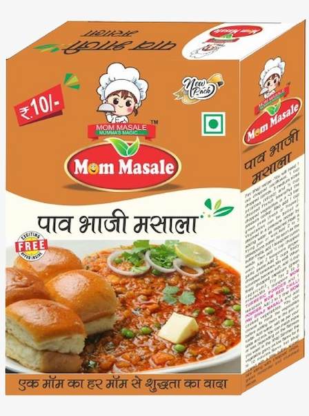 Mom Masale Pav Bhaji Masala retail pack