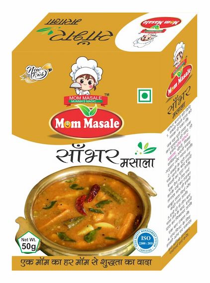 Mom Masale Sambhar Masala retail pack